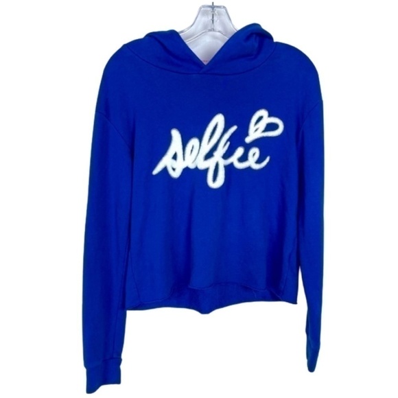 Juicy Couture Tops - Juicy Couture Selfie Crop Hoodie